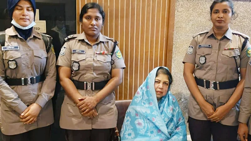 লালবাগ থানার হত্যাচেষ্টা মামলায় গ্রেপ্তার সাবেক স্পিকার শিরীন শারমিন